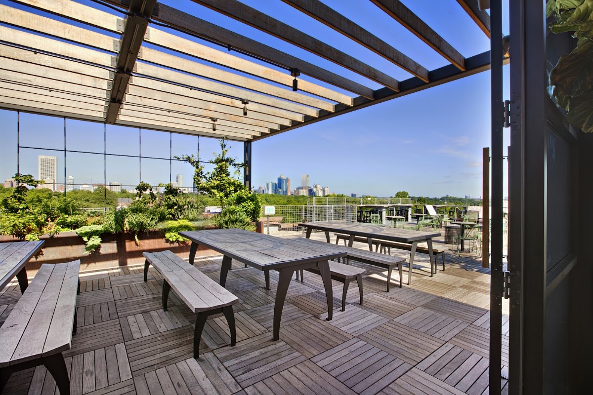9 Mile Station rooftop view