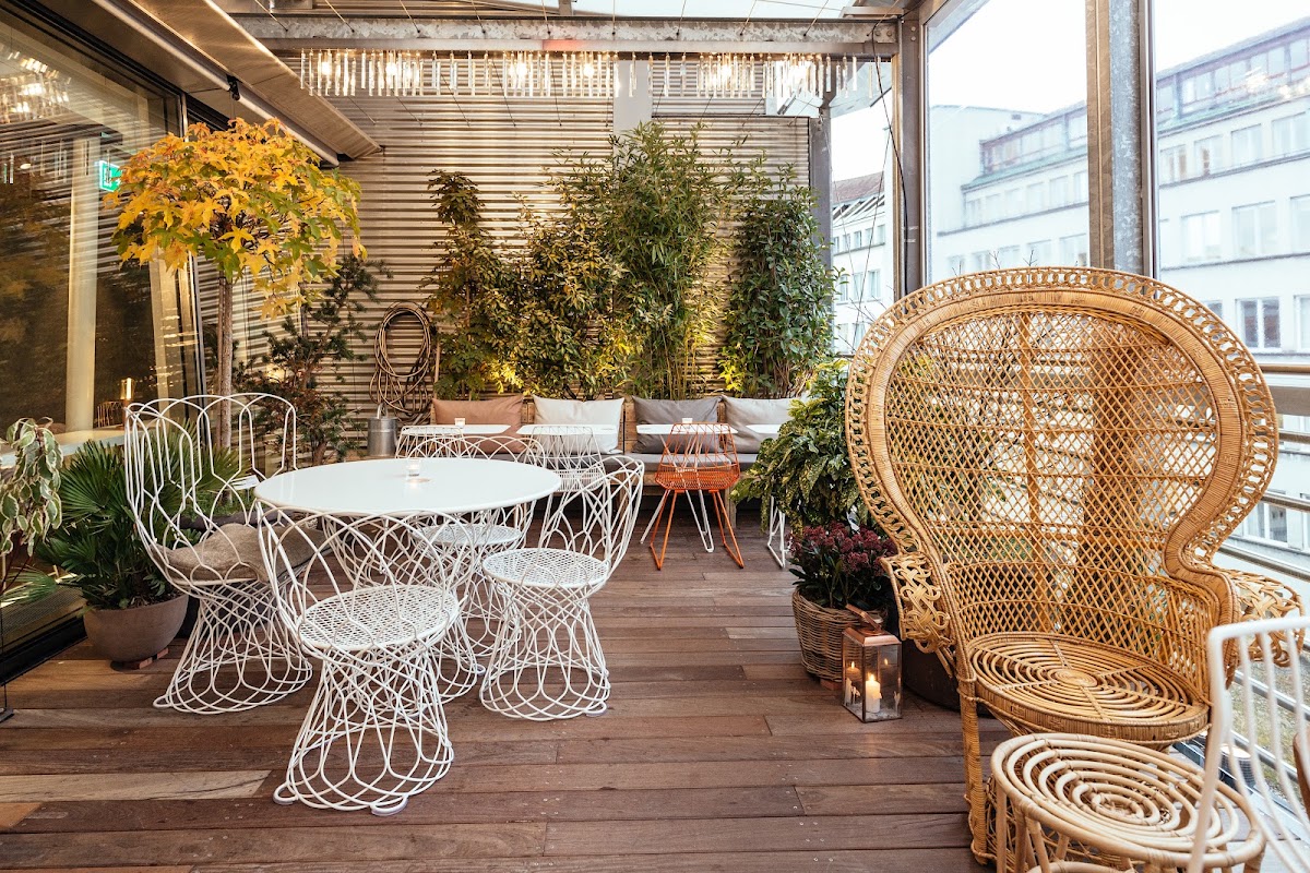 Hiltl Dachterrasse rooftop view