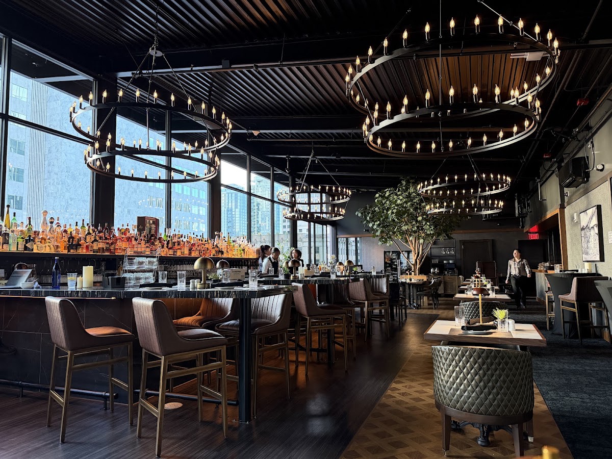 Seattle Rooftop Next Level Lounge by Fogo De Chão rooftop view