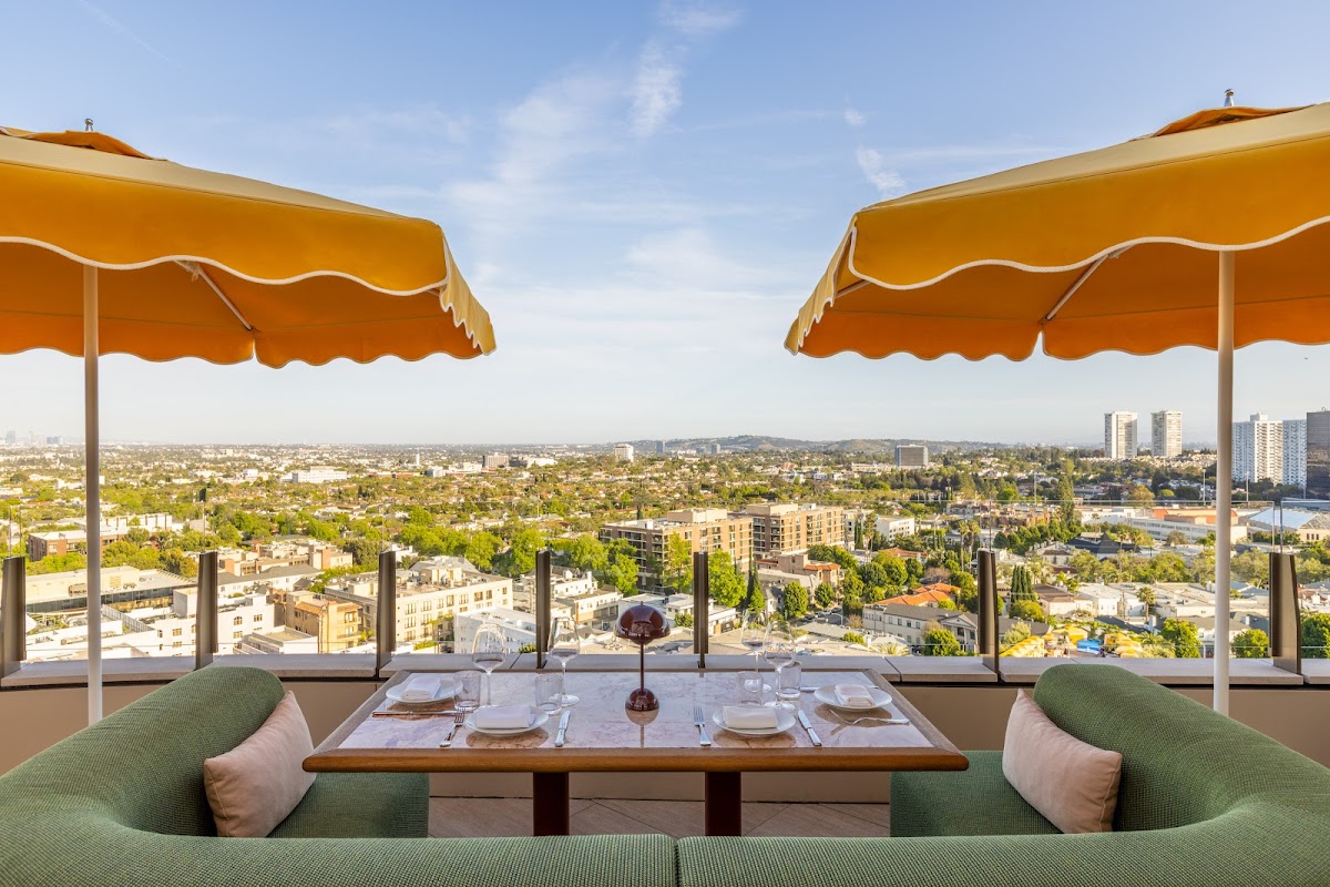 The Rooftop Beverly Hills rooftop view