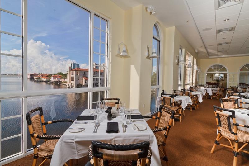 Bayside Seafood Grill & Bar rooftop view
