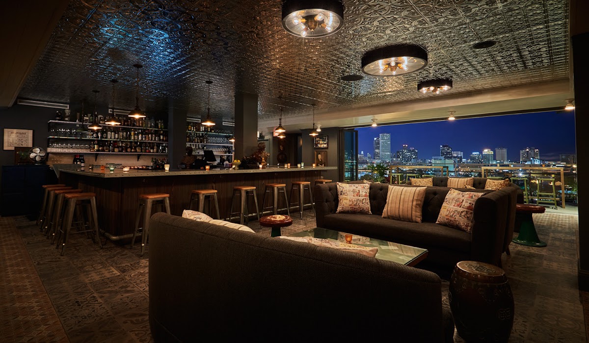 Hot Tin rooftop view