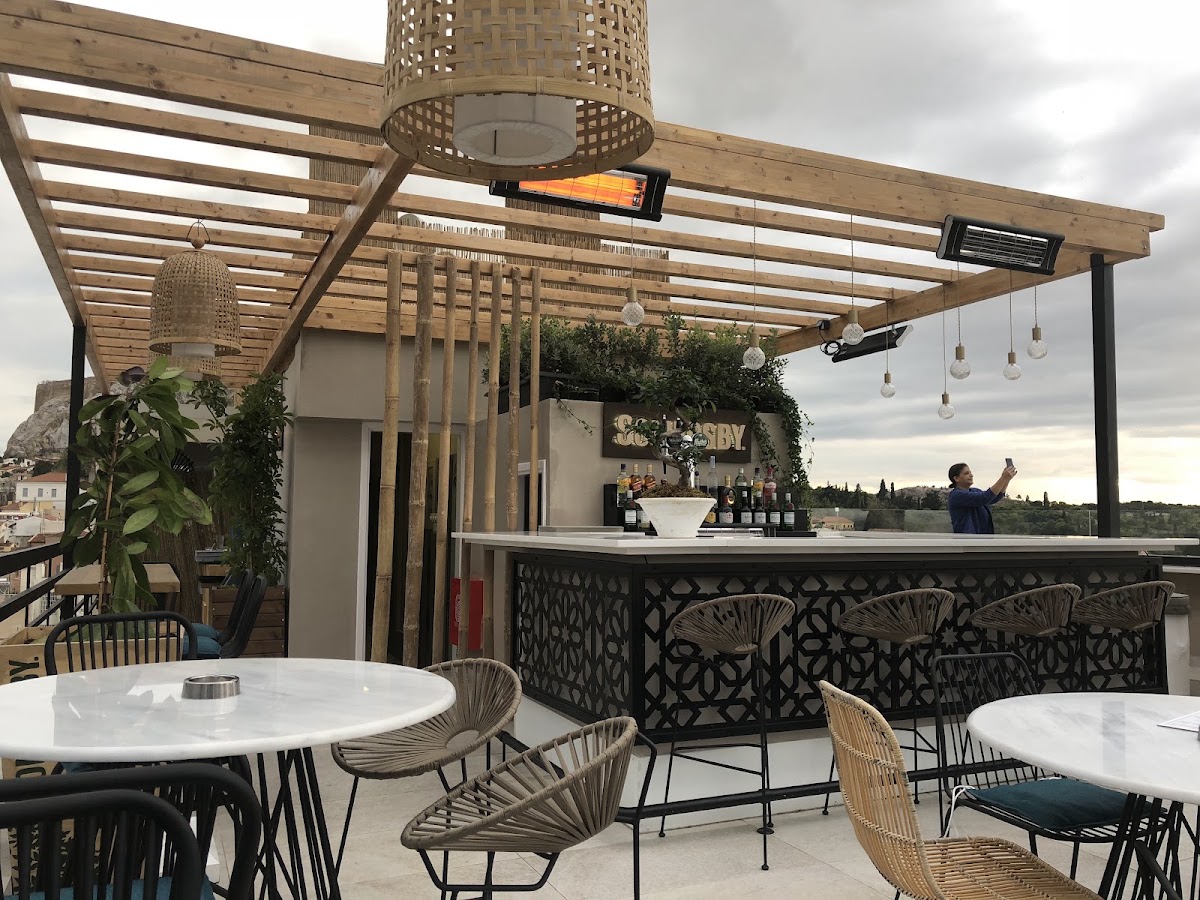 Ciel Athens rooftop view