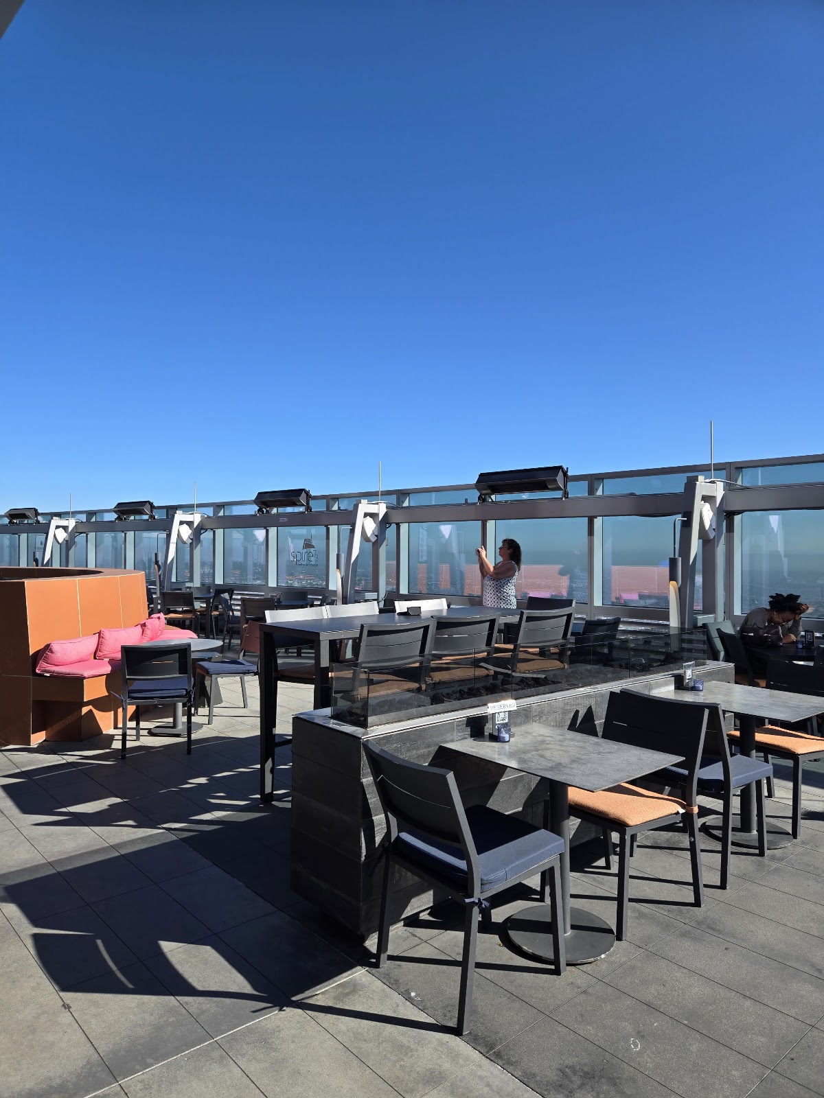 Spire 73 rooftop view