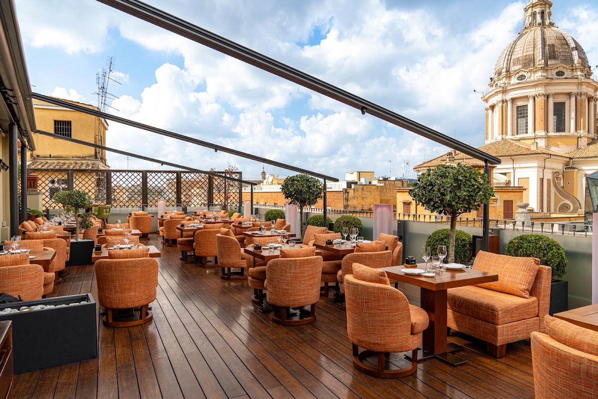 Zuma Rome rooftop view
