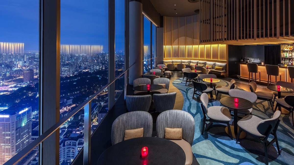SKAI Bar rooftop view