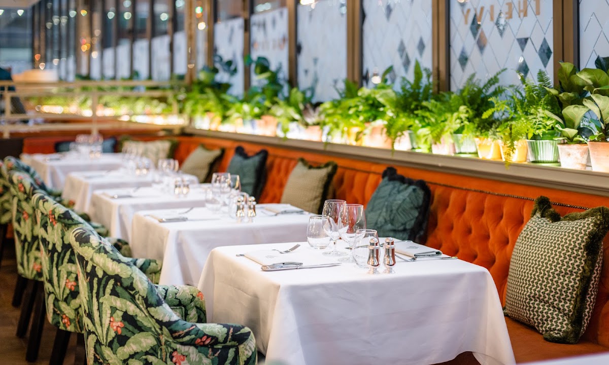The Ivy Manchester Brasserie rooftop view