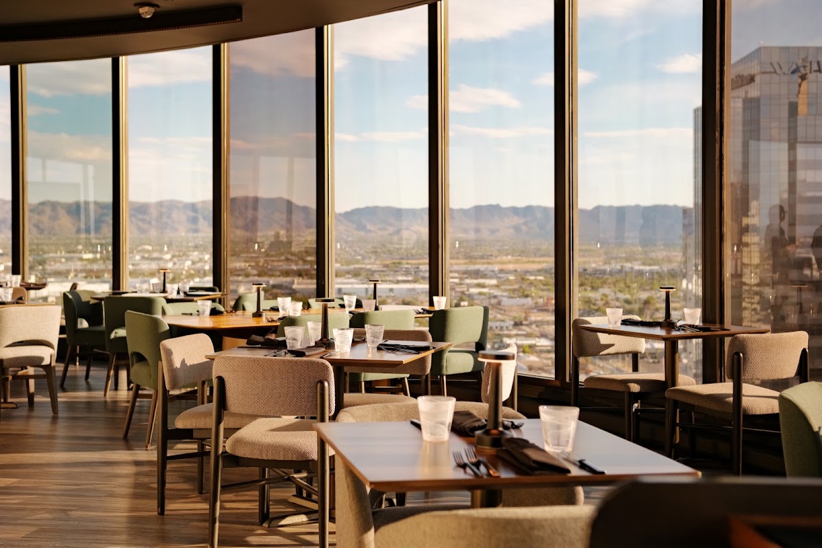 The Compass rooftop view