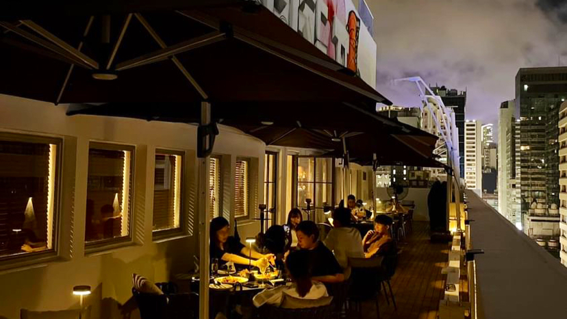 Reflect Rooftop Bar and Restaurant rooftop view