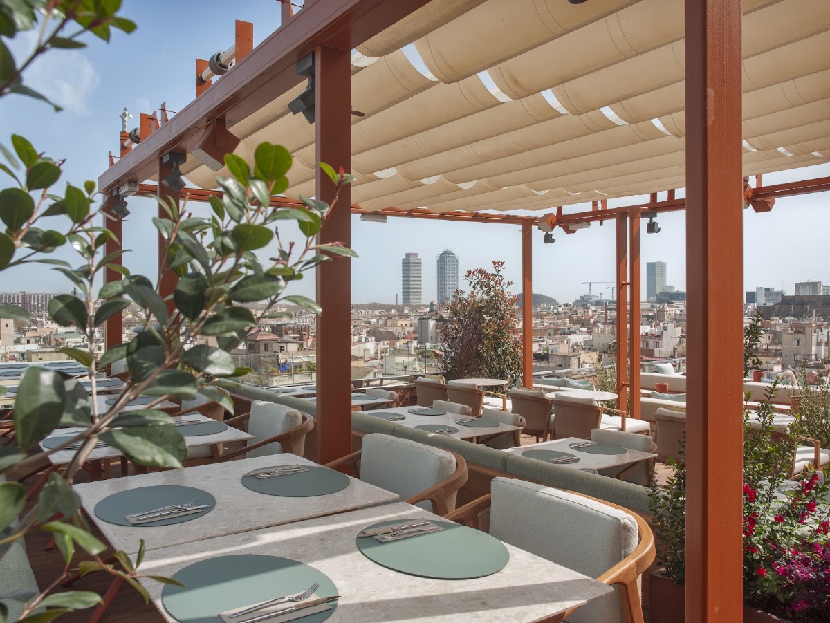 La Terraza del Central rooftop view