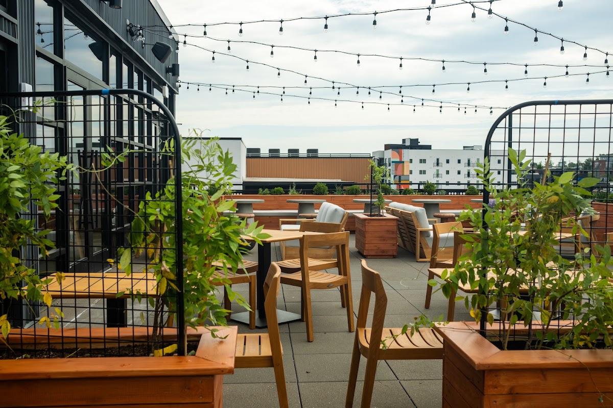 Tall Tales Rooftop Bar rooftop view