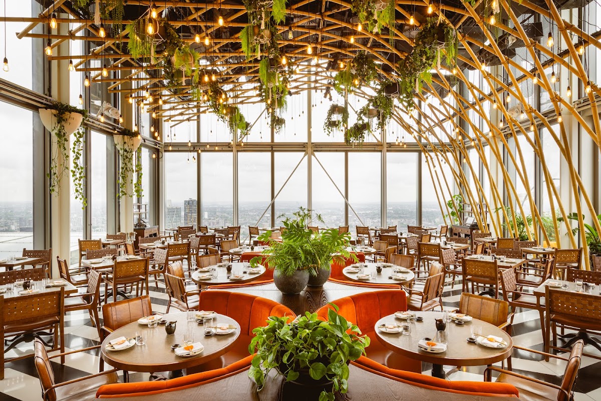 Sushisamba City rooftop view