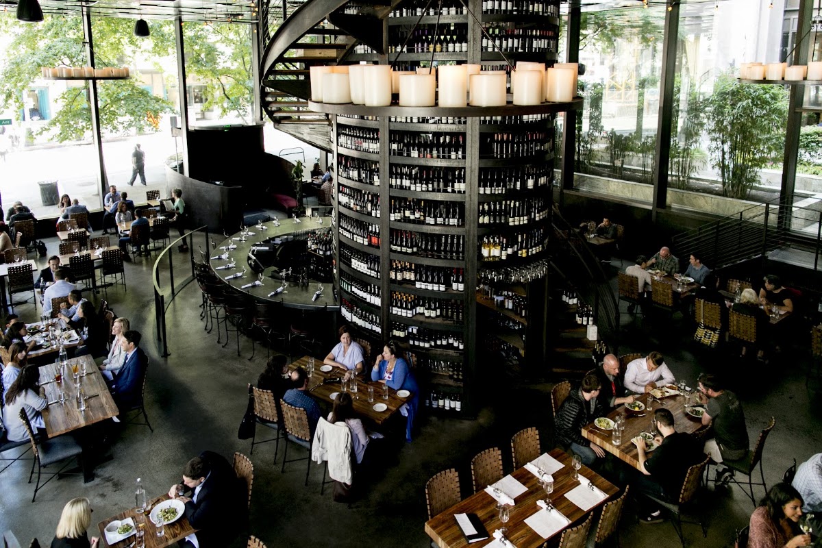Purple Café and Wine Bar rooftop view