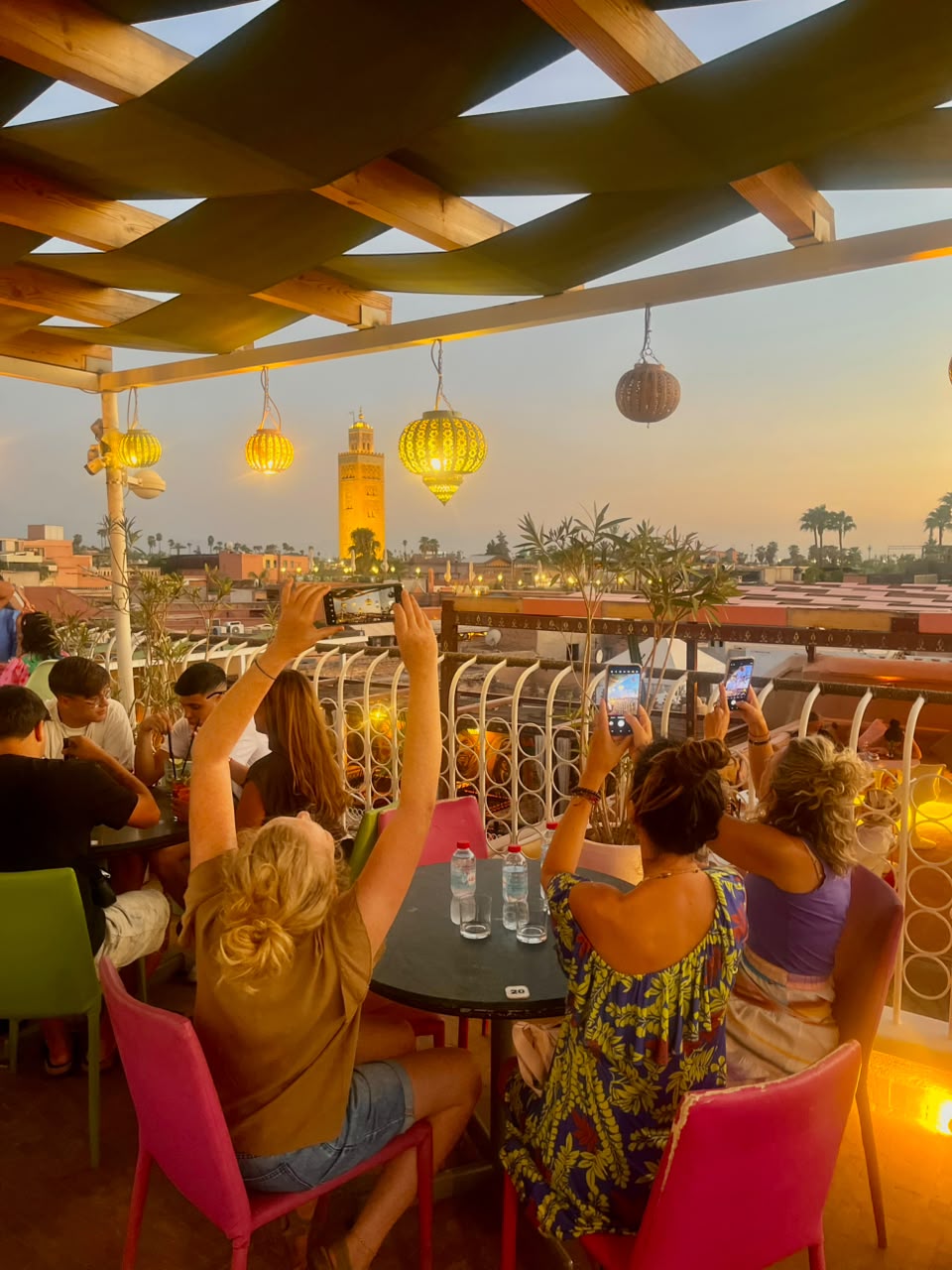 MK ROOFTOP Marrakech - FOOD & COCKTAILS rooftop view