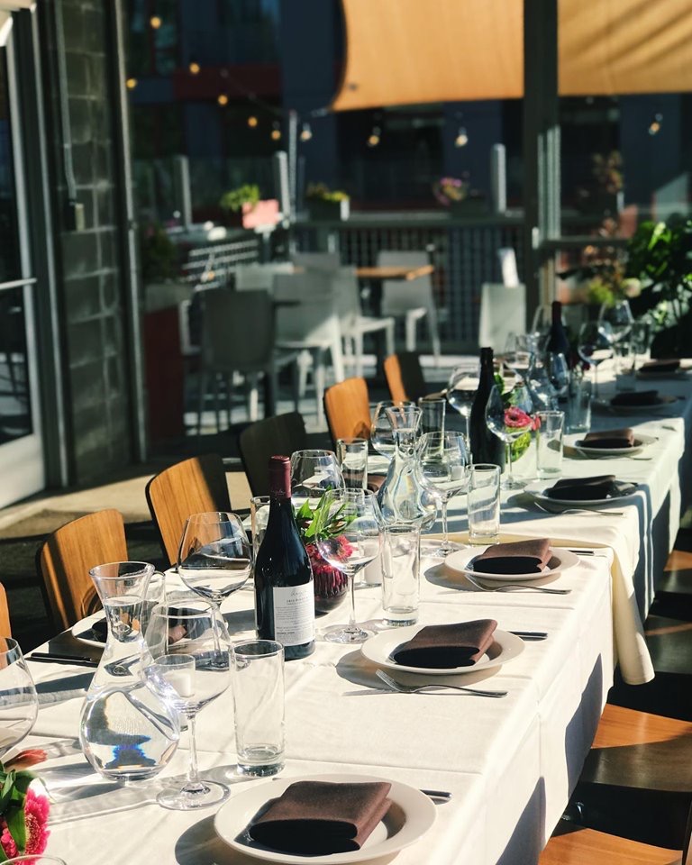Noble Rot rooftop view