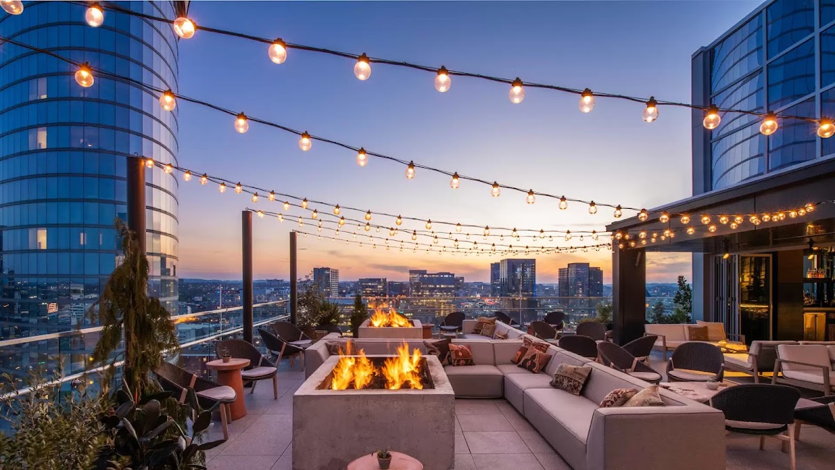 Harriet's Rooftop rooftop view