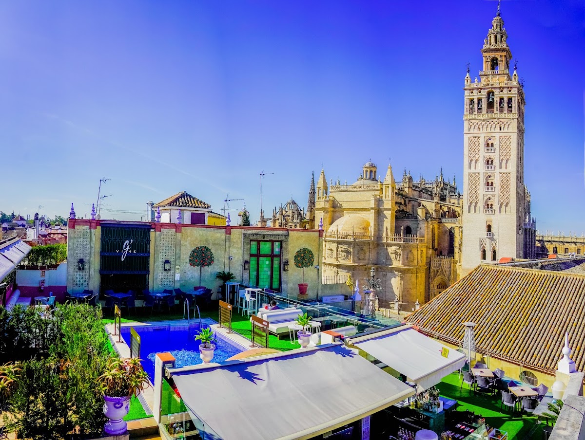 Hotel Doña María Sevilla rooftop view