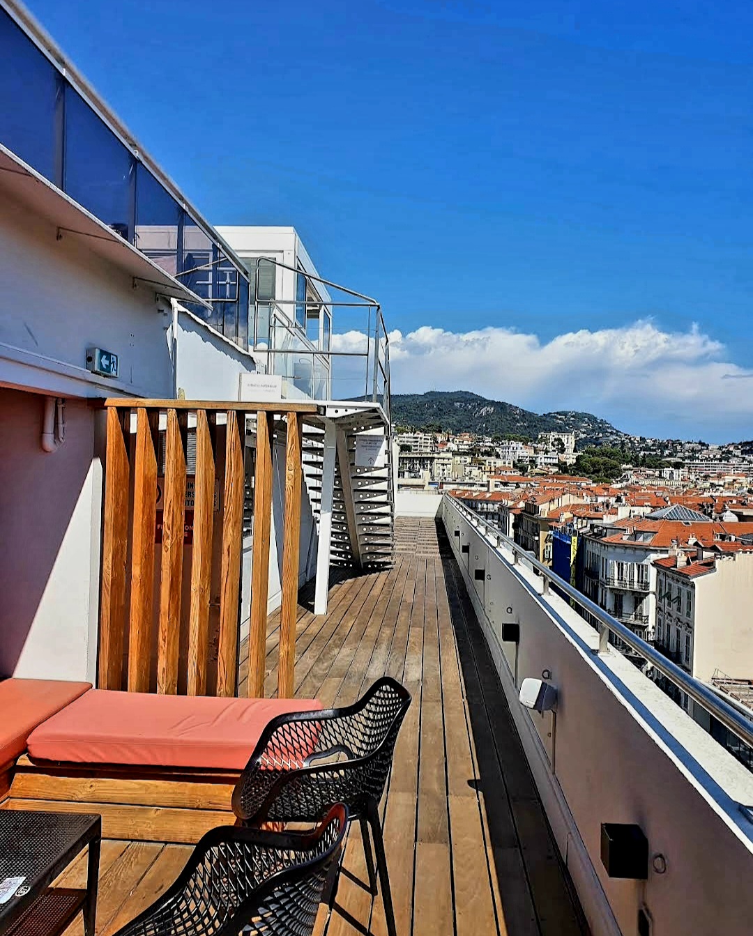 Bella Ciela Nice Bar & Rooftop rooftop view