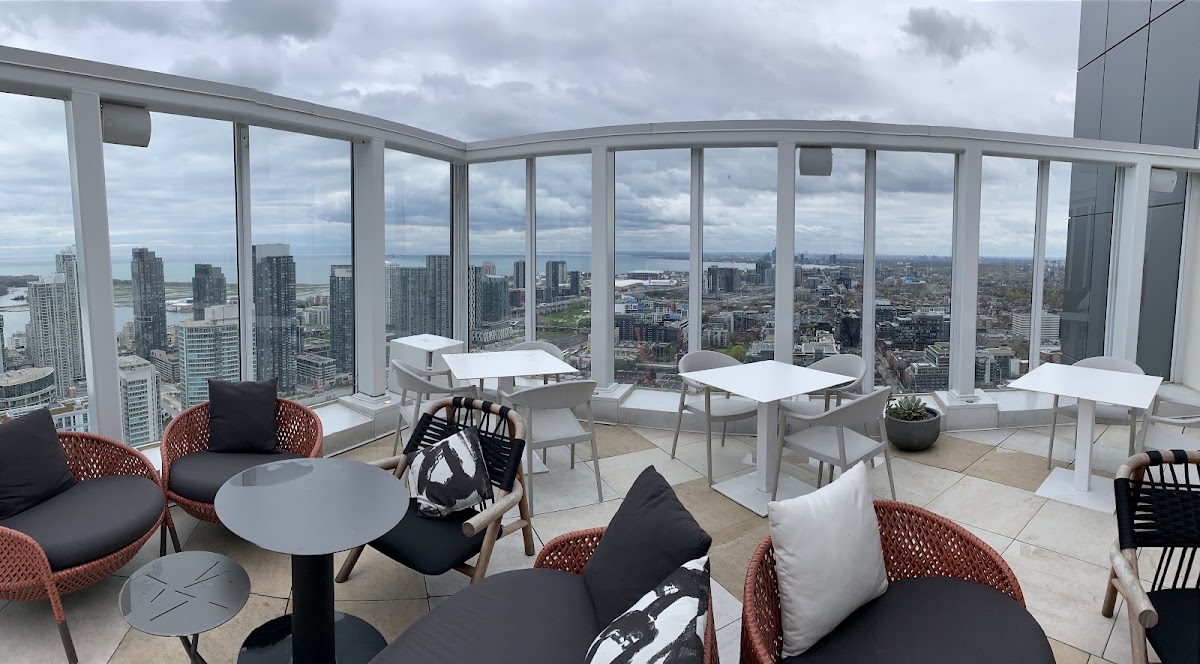 Kost rooftop view