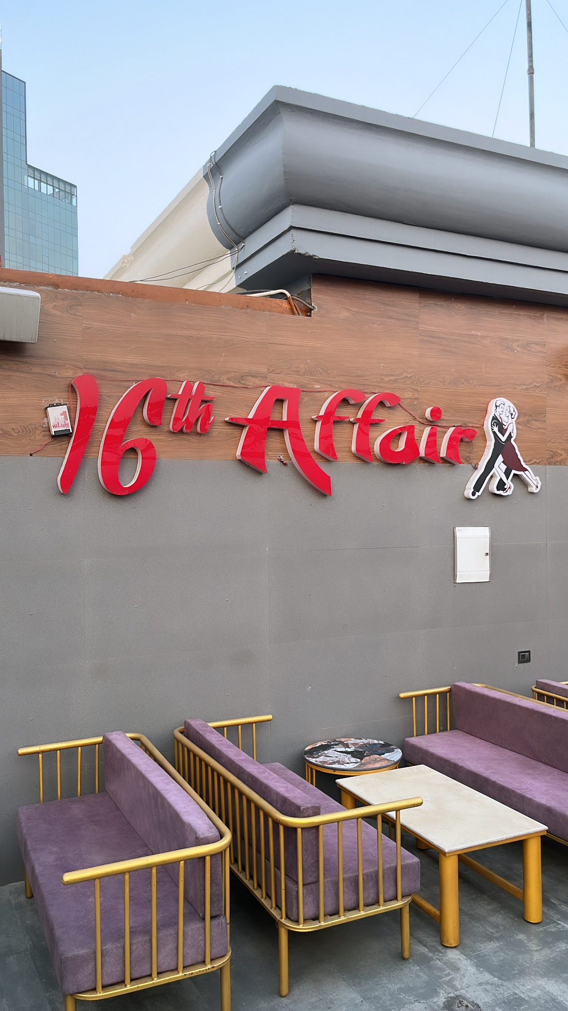 16th Affair A Rooftop Club and Kitchen rooftop view