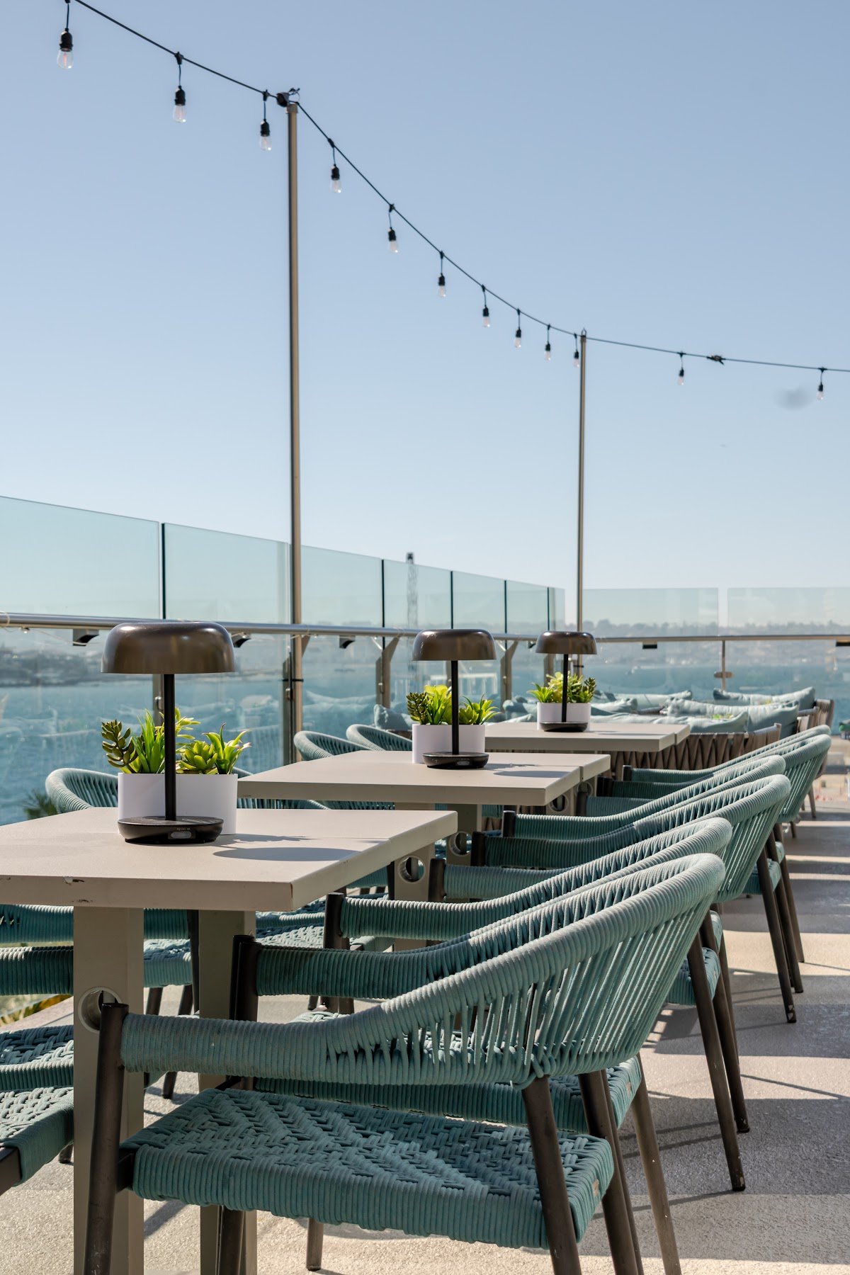 Harbor & Sky Rooftop Bar and Lounge rooftop view