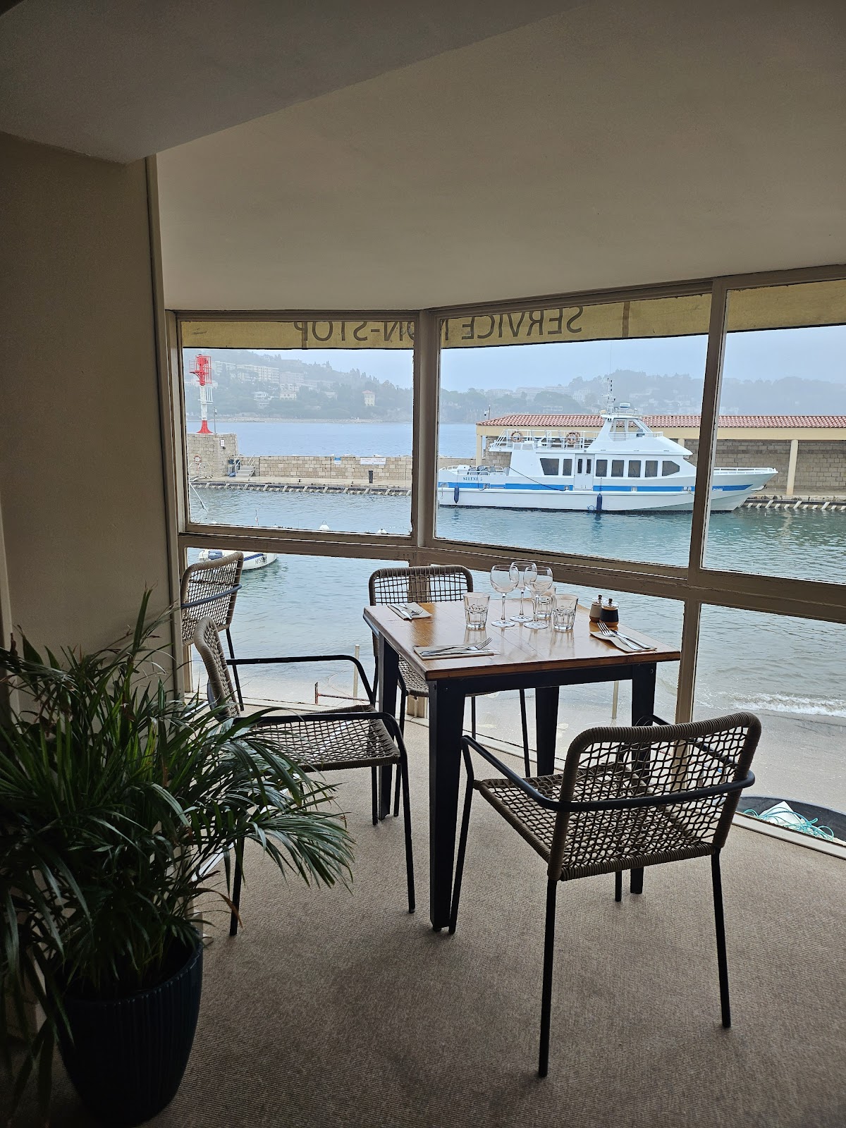 Achill's Restaurant Bar Rooftop Villefranche-sur-Mer rooftop view