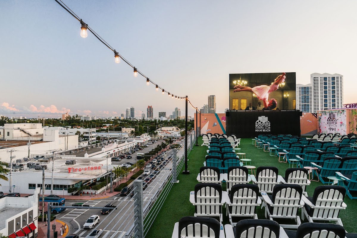 Rooftop Cinema Club South Beach rooftop view