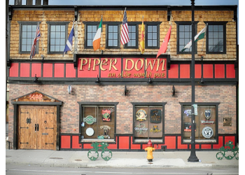 Piper Down Pub rooftop view