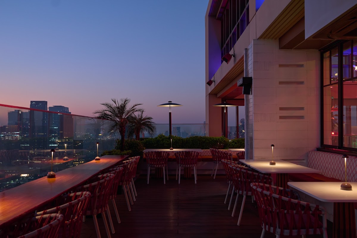 Bar.Yard rooftop view