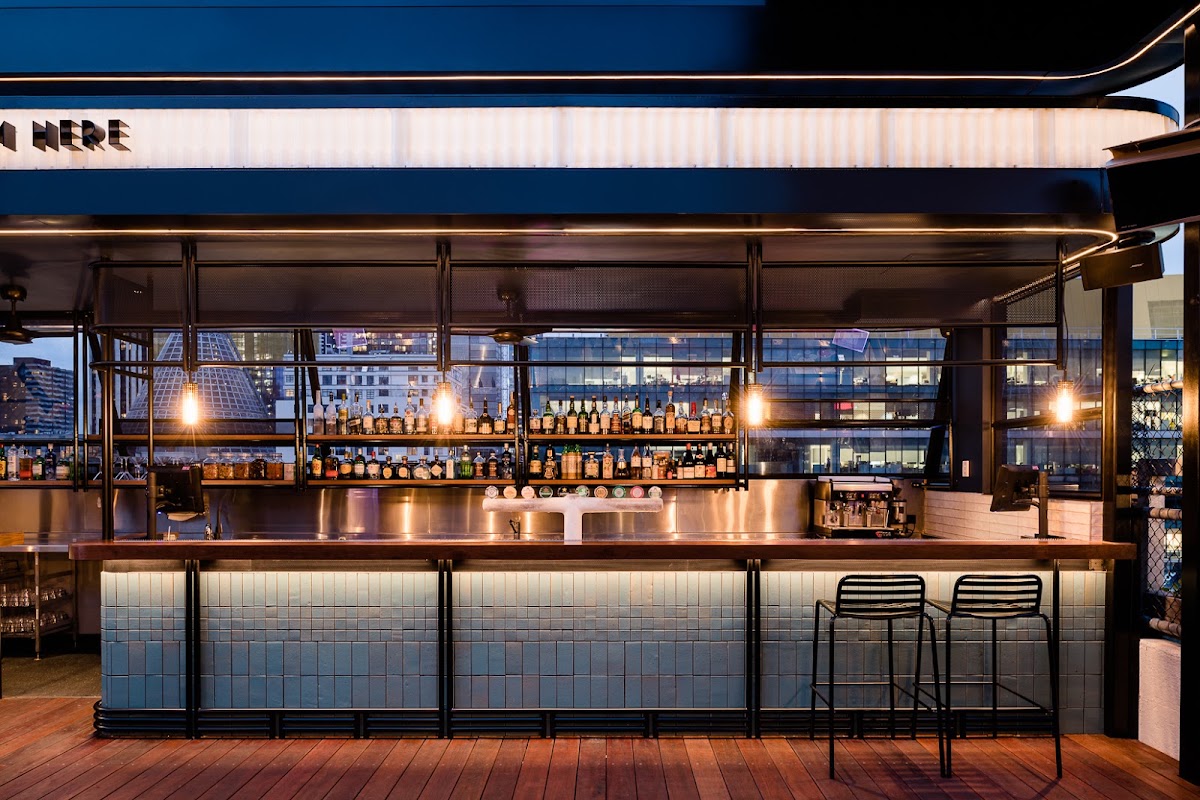 Curtin House Rooftop Bar rooftop view