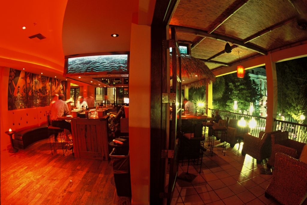 The Monkey Bar rooftop view