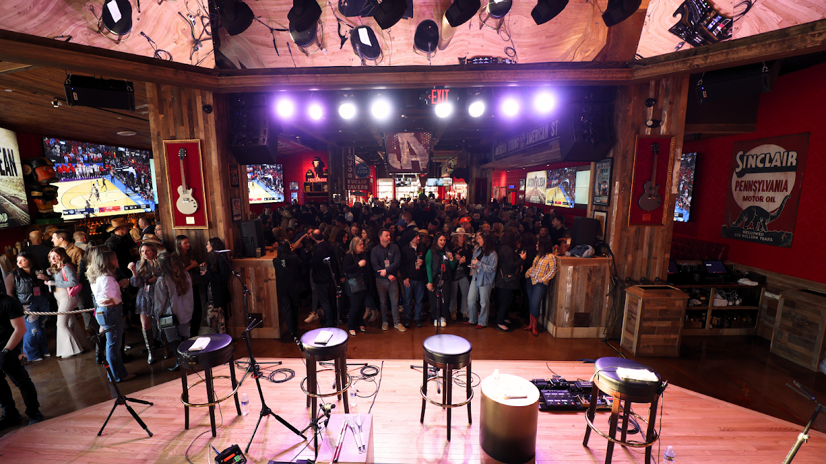 Jason Aldean's Kitchen + Bar rooftop view