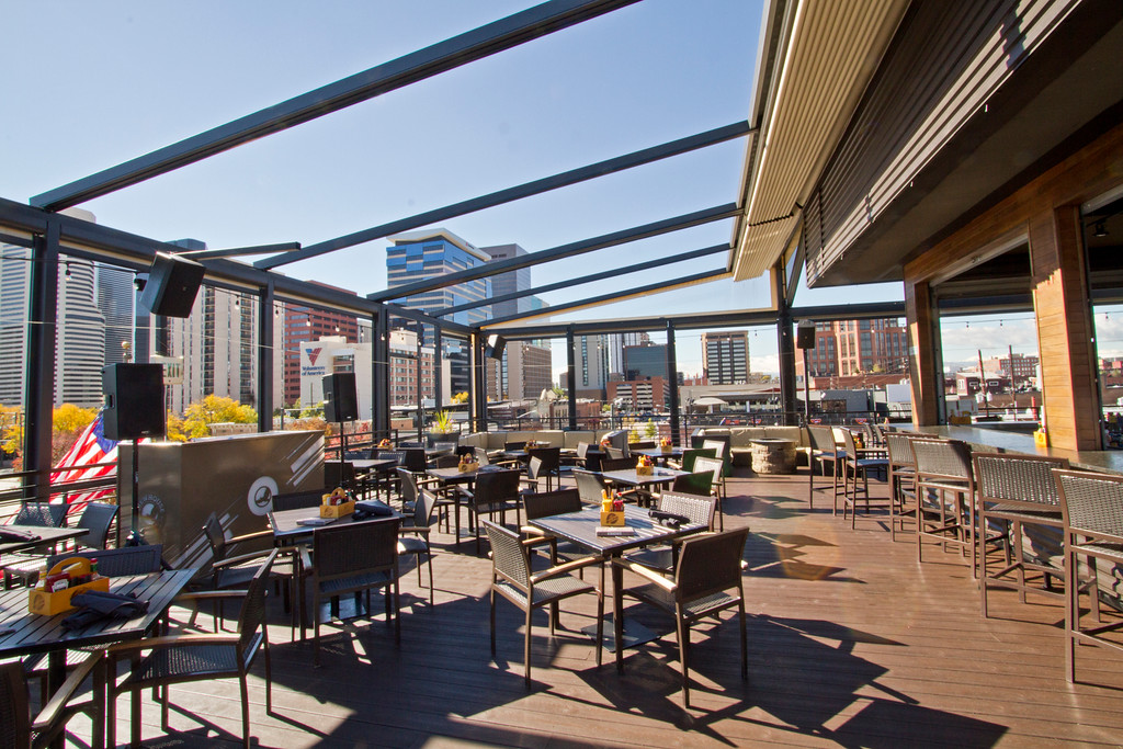 Viewhouse Ballpark rooftop view