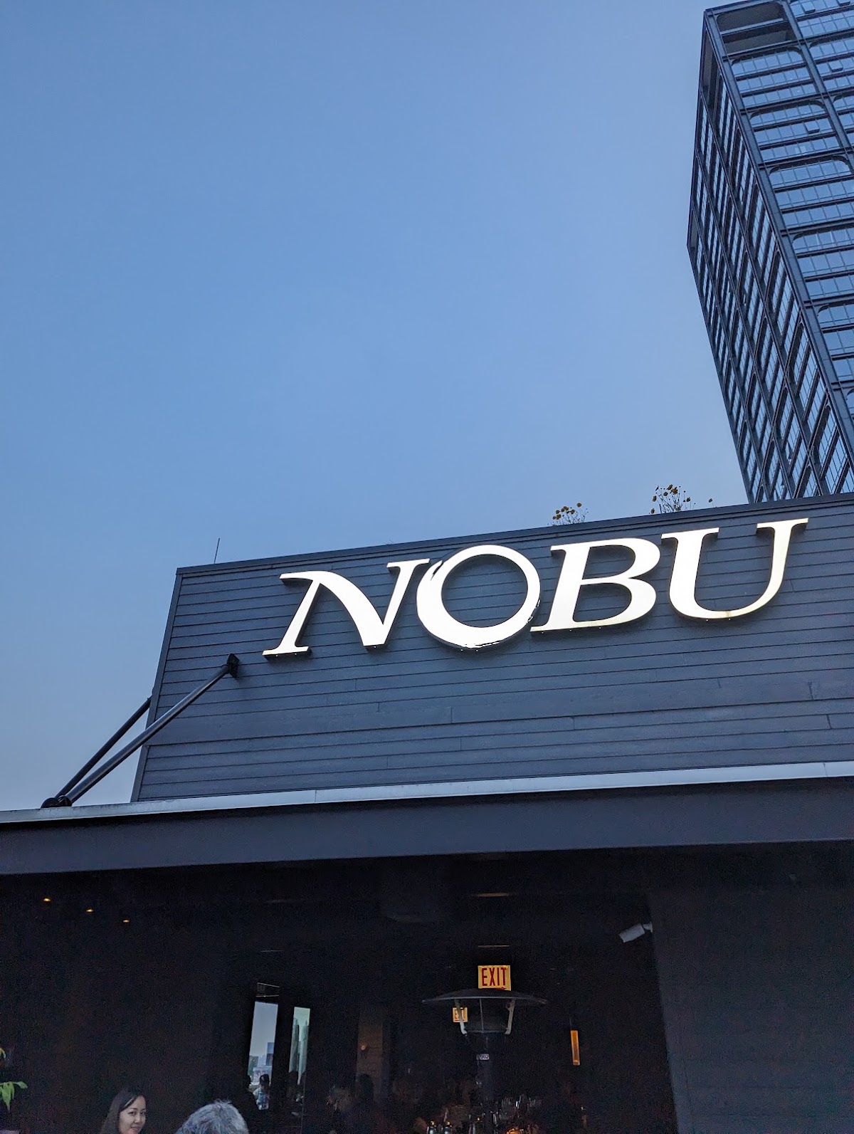 Rooftop at Nobu Hotel Chicago rooftop view