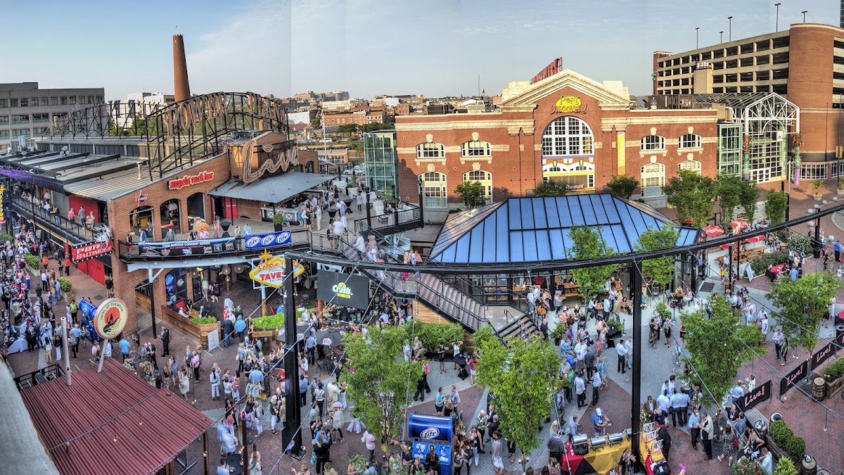Power Plant Live! rooftop view