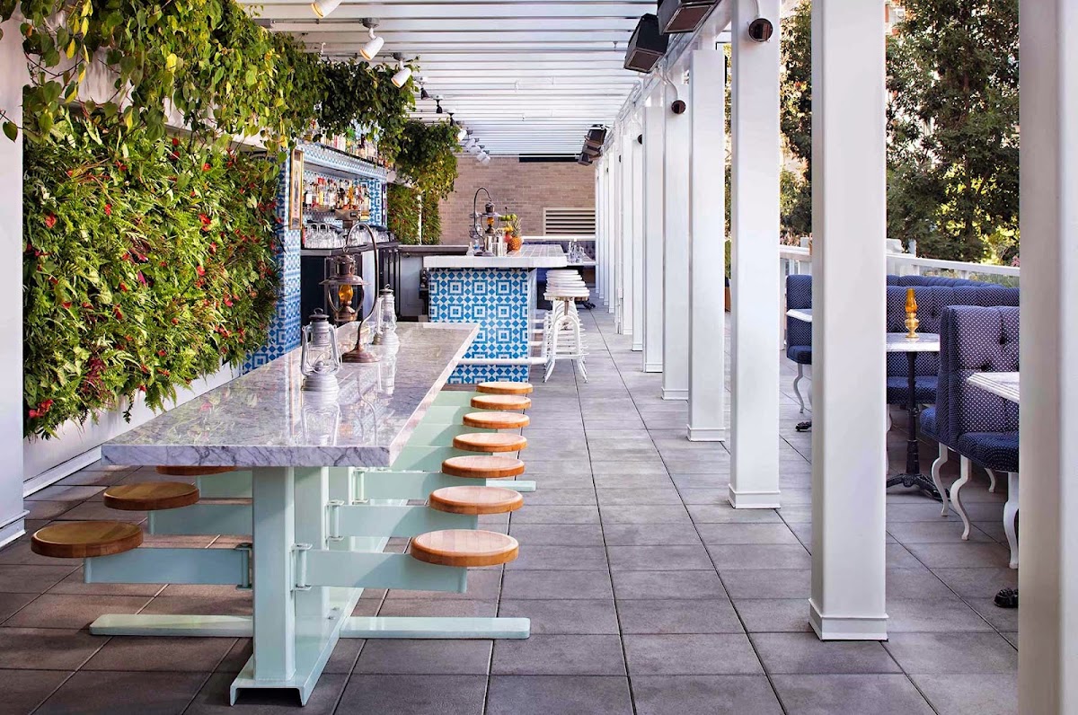Fairweather Rooftop Bar rooftop view