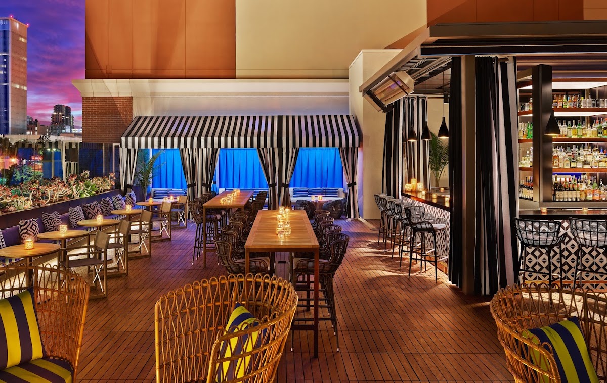 Topside Terrace Kitchen & Bar rooftop view