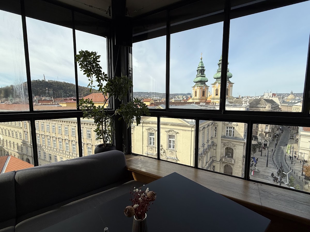 SOLID Rooftop Brunch Restaurant rooftop view