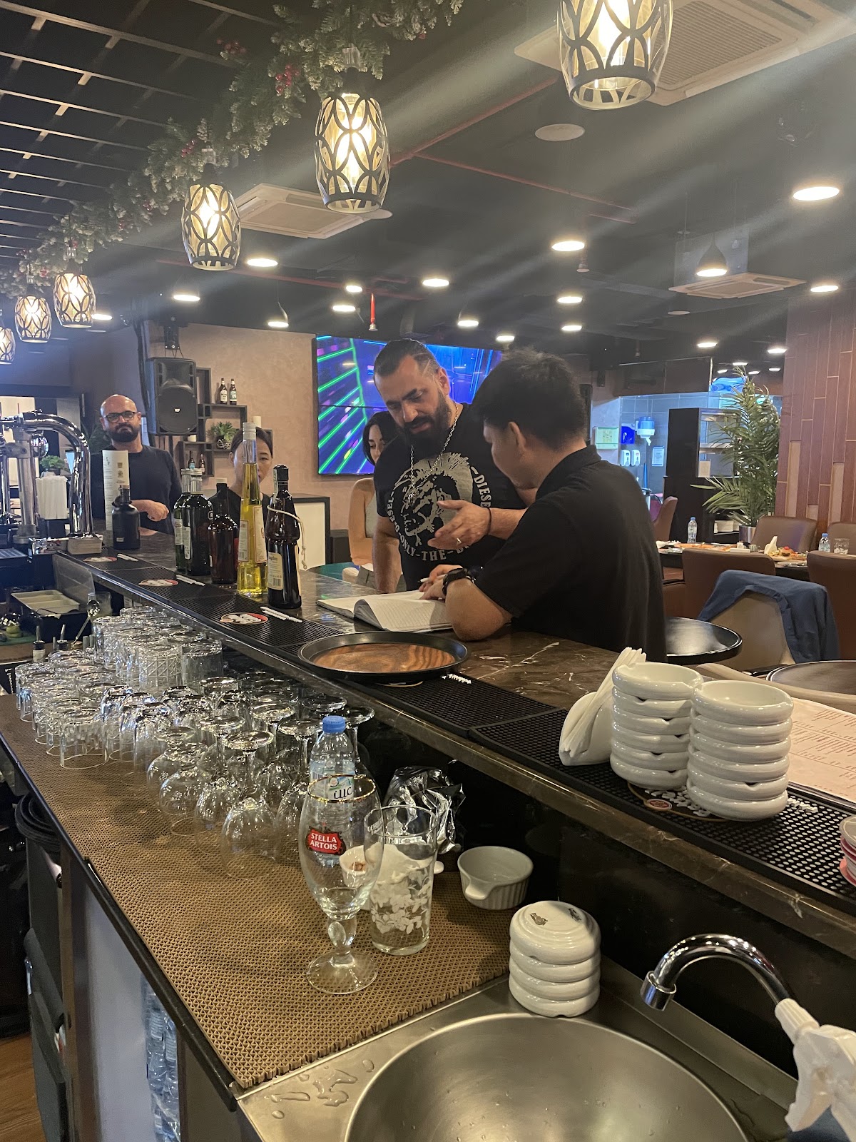 The Brewhouse Gastro Pub Abu Dhabi rooftop view