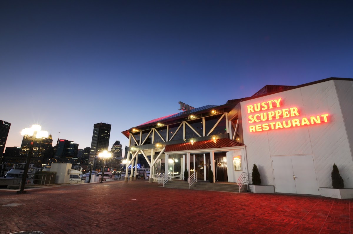 Rusty Scupper Restaurant & Bar rooftop view