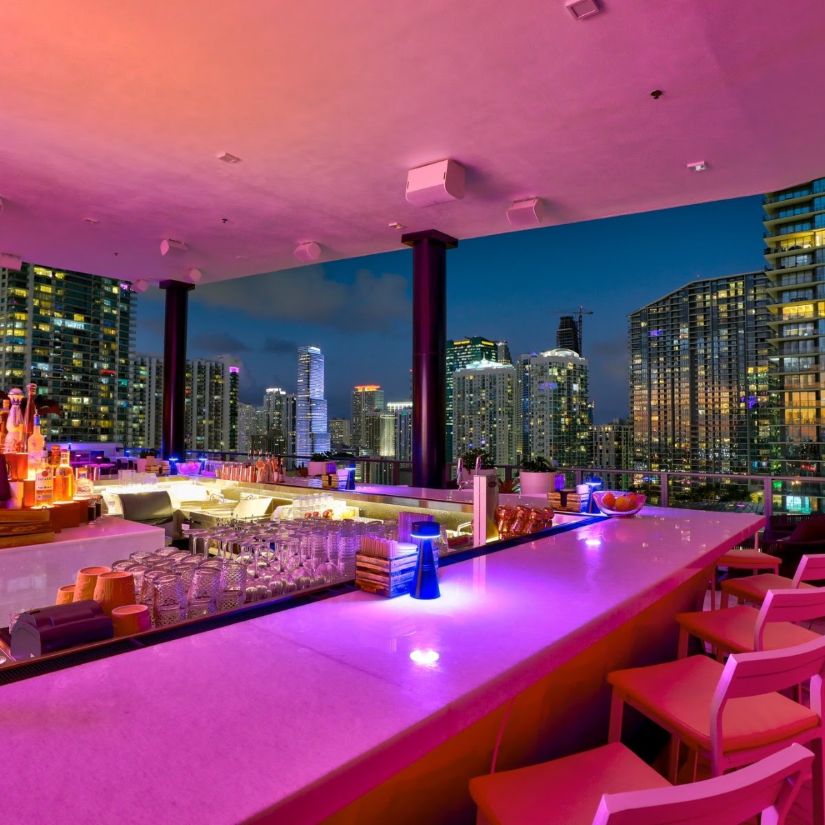 Rosa Sky rooftop view