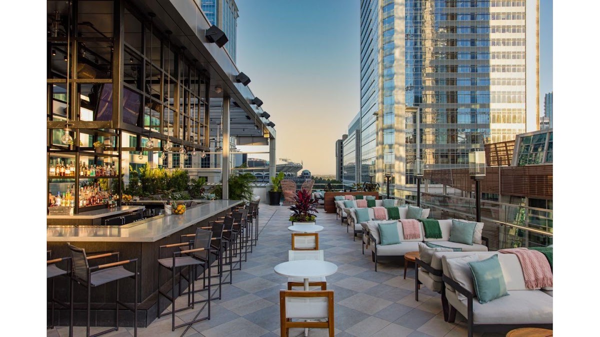 Aura rooftop view