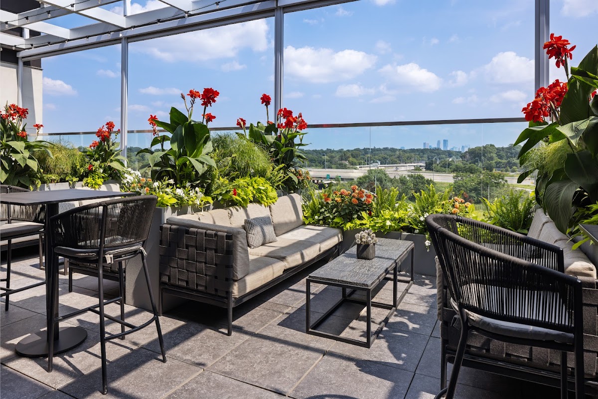 REVEAL Rooftop Bar and Lounge rooftop view