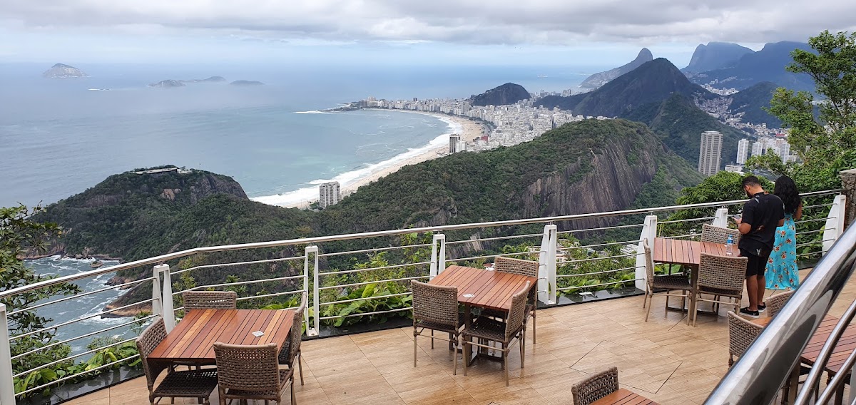Clássico Beach Club Urca rooftop view