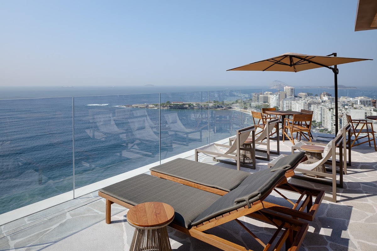 Hotel Rio Othon Palace rooftop view