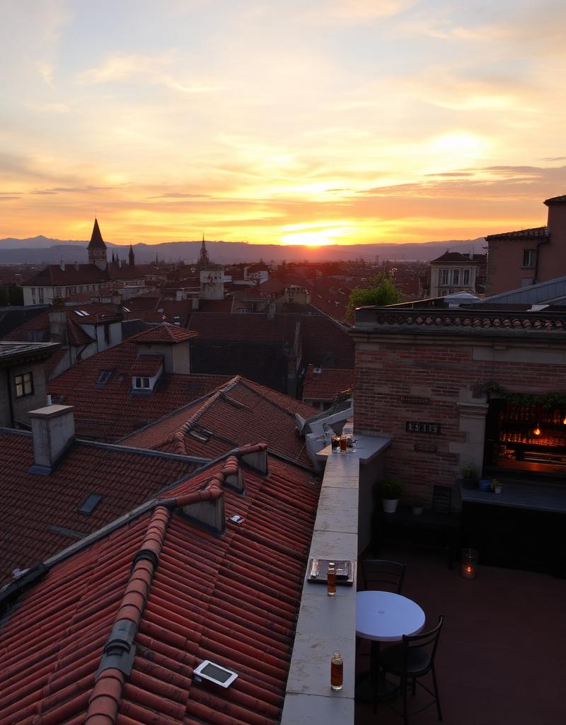 Rooftops in Lyon