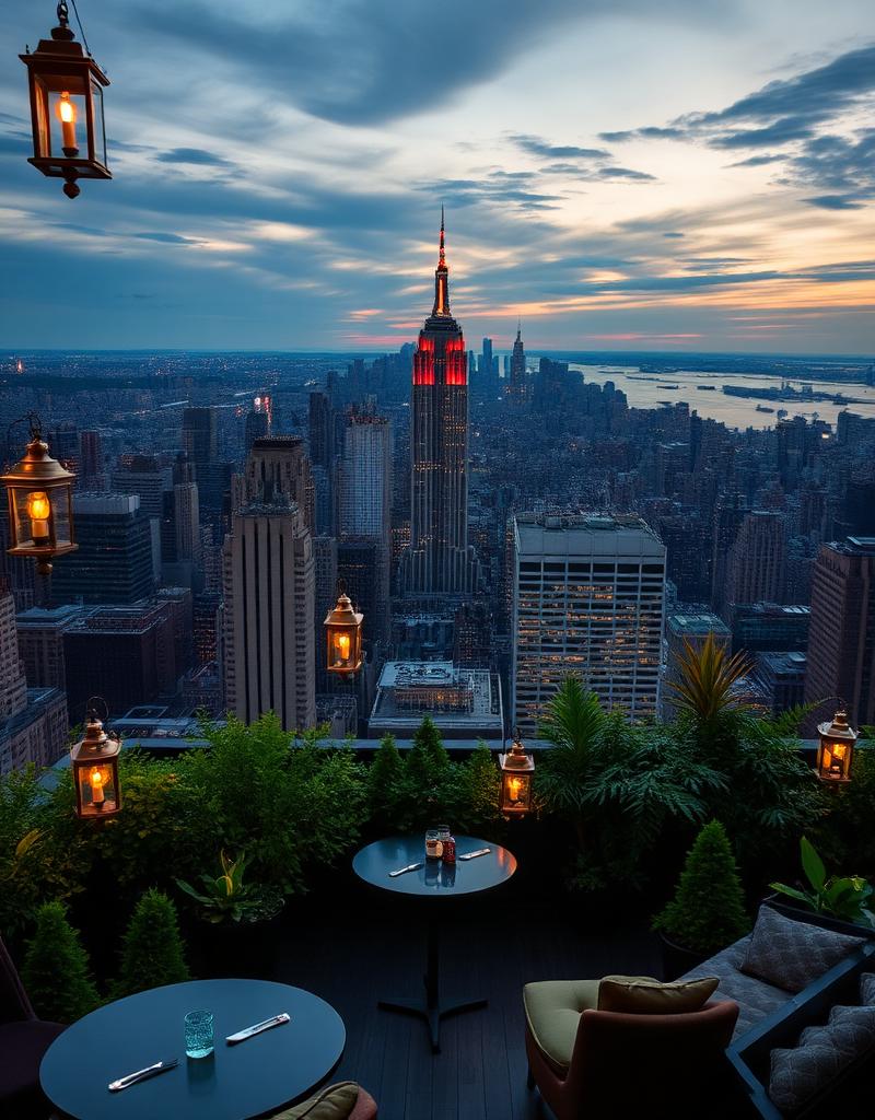 Rooftops in New York