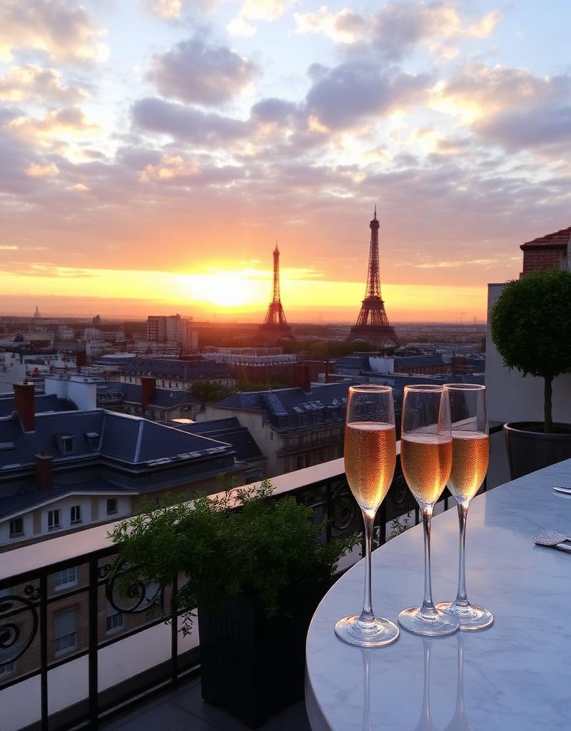 Rooftops in Paris