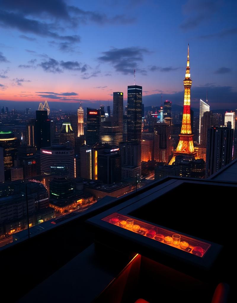 Rooftops in Tokyo